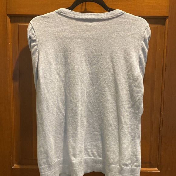 Light blue Talbots woman’s sweater. Long sleeve. - Picture 4 of 4